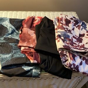 Leggings (4) bundle: $25 bundle for 4 “like new”, size Medium